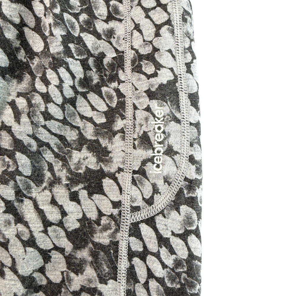 Icebreaker Fastray High Rise Wool Stretch Tights Sz S Forest Shadows Base Layer - Picture 3 of 7